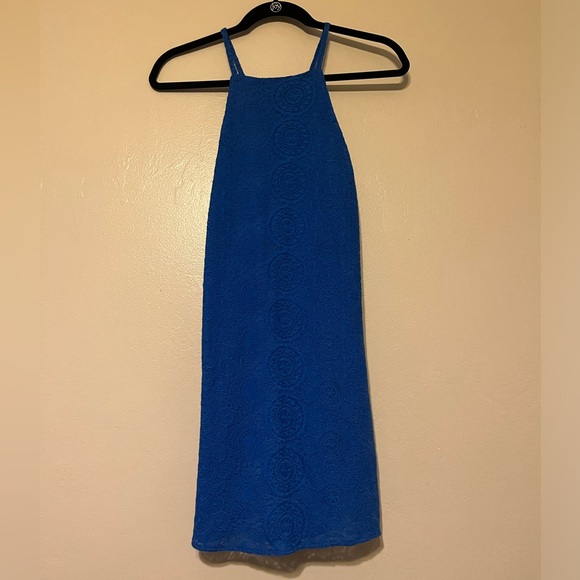 NWOT Blue Lucy Love Lace Mini Dress - Picture 3 of 8